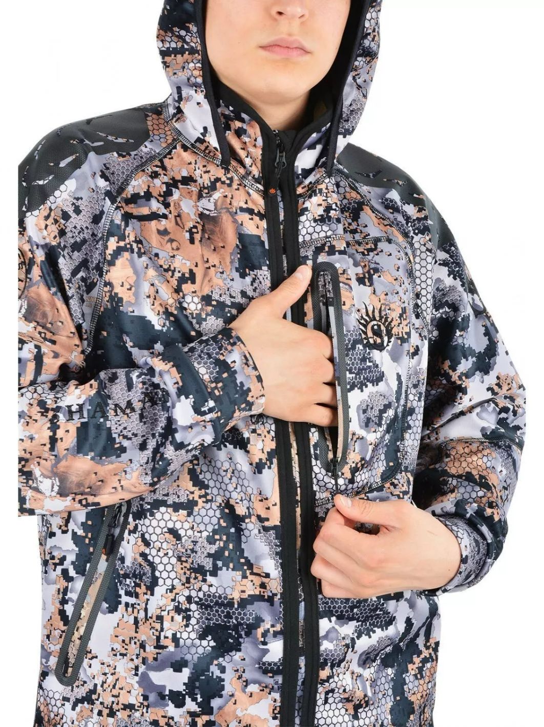 Костюм мужской "Tracker II",  softshell,  откр. местность/open mountain (46-48/176) м