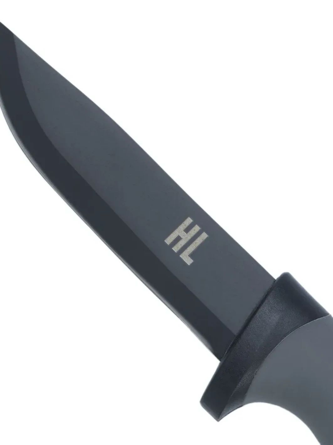 Нож HL Tactical Gray, клинок черный 9см