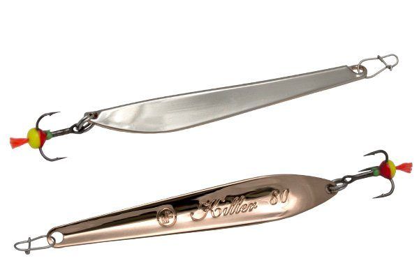 Блесна вертикальная ECOPRO Killer,  70мм,  11г,  S/G