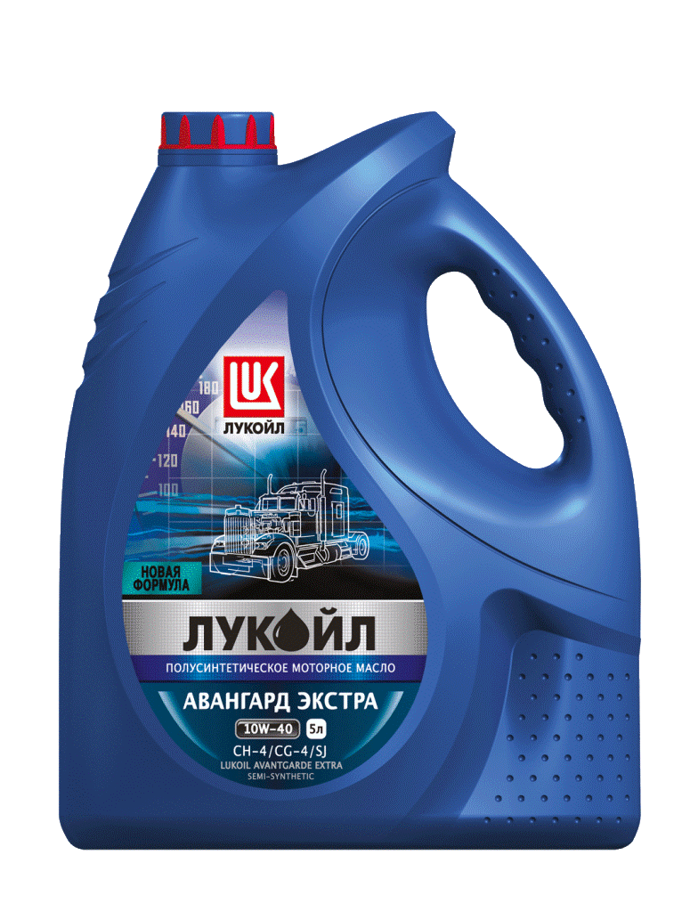 ЛУКОЙЛ 10w40 АВАНГАРД ЭКСТРА CH-4 5л полусинтетическое моторное масло