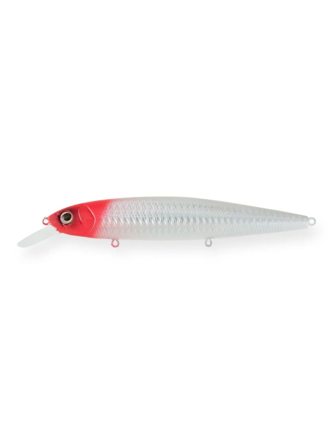 Воблер Минноу Strike Pro Bold 130SP,  130 мм,  24, 5 гр,  Загл. 1, 3м.-1, 8м.,  Нейтральный,  цвет: 022P-713 Redhead,  (EG-191-SP#022PPP-713)