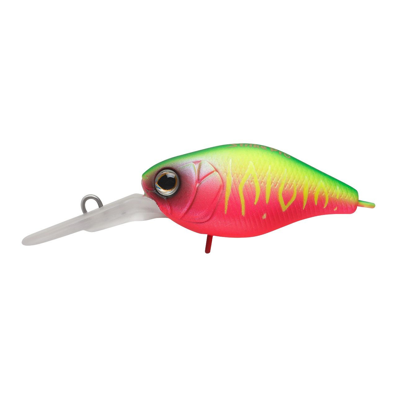 Воблер Крэнк Strike Pro Cranky-EX Deep 60,  60 мм,  17, 2 гр,  Загл. 3, 0м.-5, 0м.,  Плавающий,  цвет: A230S Watermelon Mat Tiger,  (EG-168XL#A230S)