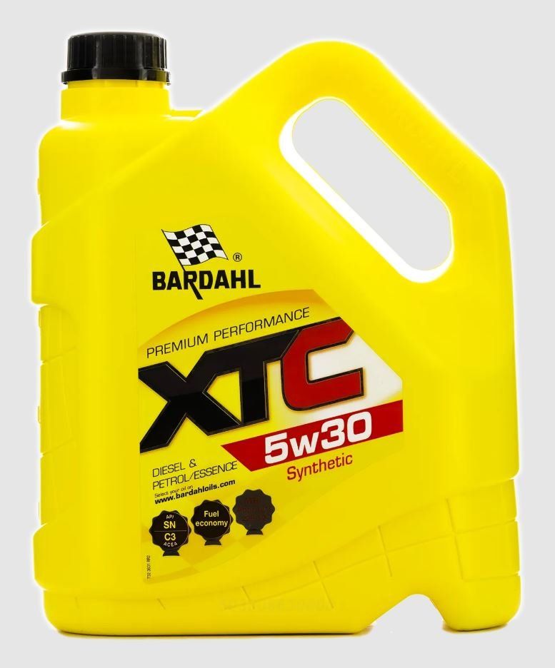 BARDAHL 5W30 XTC SN 4L 36312 синтетическое моторное масло