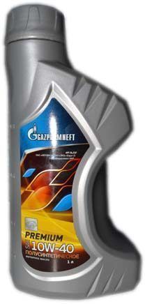 ГАЗПРОМНЕФТЬ 10w40 Премиум SL/CF 1л синтетическое моторное масло