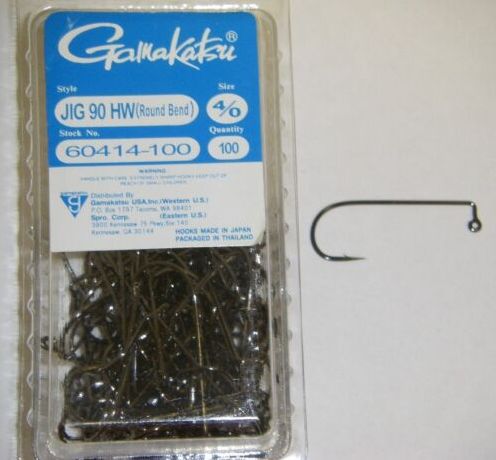 Крючок Gamakatsu Jig 90 Heavy Wire №4/0