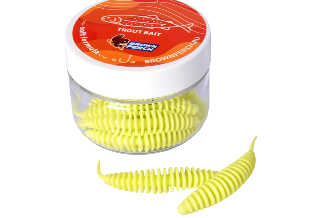 Приманка силиконовая Trout Lump (50 мм. цв. FS608,  10 шт.)