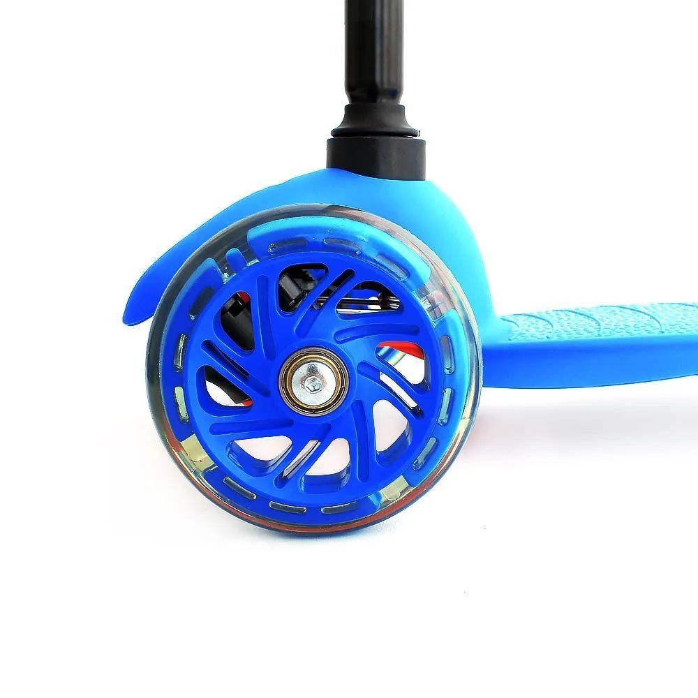 Самокат трехколесный Scooter SK-028, от 3х лет Синий