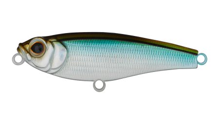 Воблер Стикбейт Strike Pro Sprat Stick 55,  55 мм,  8 гр,  Тонущий,  цвет: 611T Silver Blue Smelt,  (EG-141B#611T)