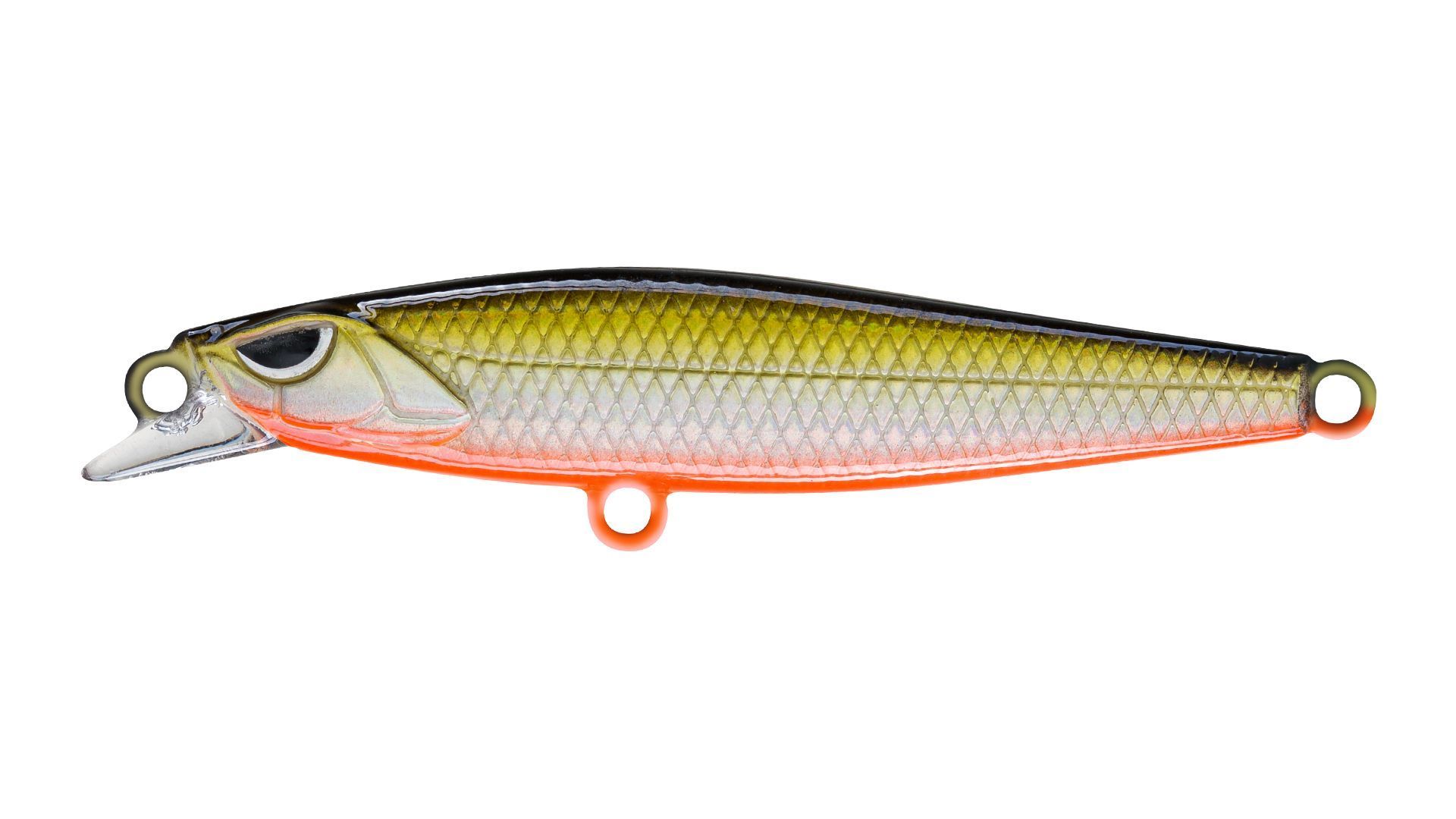 Воблер Минноу Strike Pro Scud Minnow 60S (Lipslide 60),  60 мм,  13 гр,  Тонущий,  цвет: 612T Natural Shad Silver,  (EG-241#612T)
