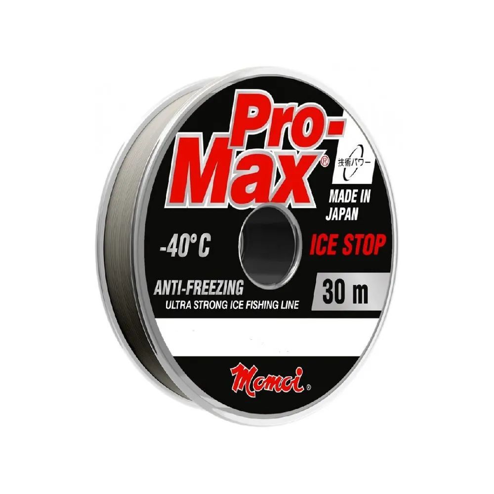 Леска Pro-Max Ice Stop 0, 104 мм,  1, 3 кг,  30 м,  прозрачная,  Barrier Pack (шт.) 