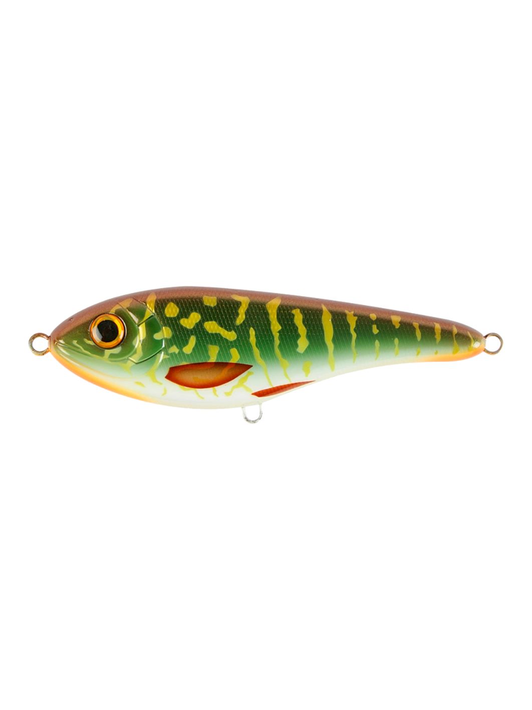 Воблер Джеркбейт Strike Pro Buster Jerk Sinking,  150 мм,  75 гр,  Загл. 0, 5м.-4, 0м.,  Тонущий,  цвет: CWC003 Special Pike,  (EG-048#CWC003)