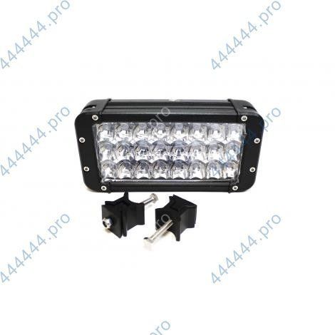 Фонарь светодиодный ГОЛОВНОЙ 72W (3W*24) ДАЛЬНИЙ,  IP67 "redBTR" **