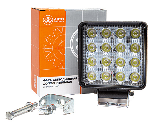 Фара светодиодная AE48S-16LED-55PC (16 диодов) ближний свет Автоэлектрика (1шт.) (09.1887)
