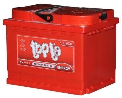 60 TOPLA ENERGY Аккумулятор зал/зар