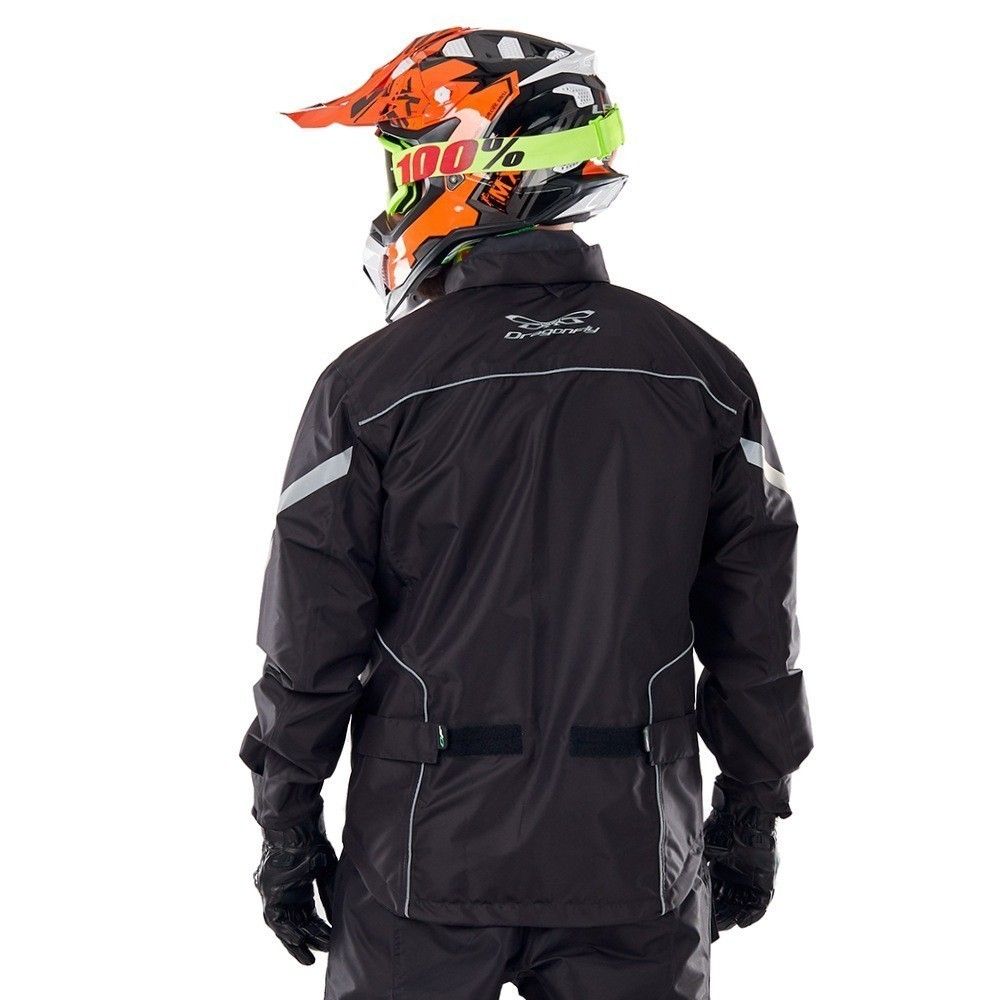 Куртка - дождевик DRAGONFLY EVO BLACK (мембрана 10000/8000) 400122-19-300 S