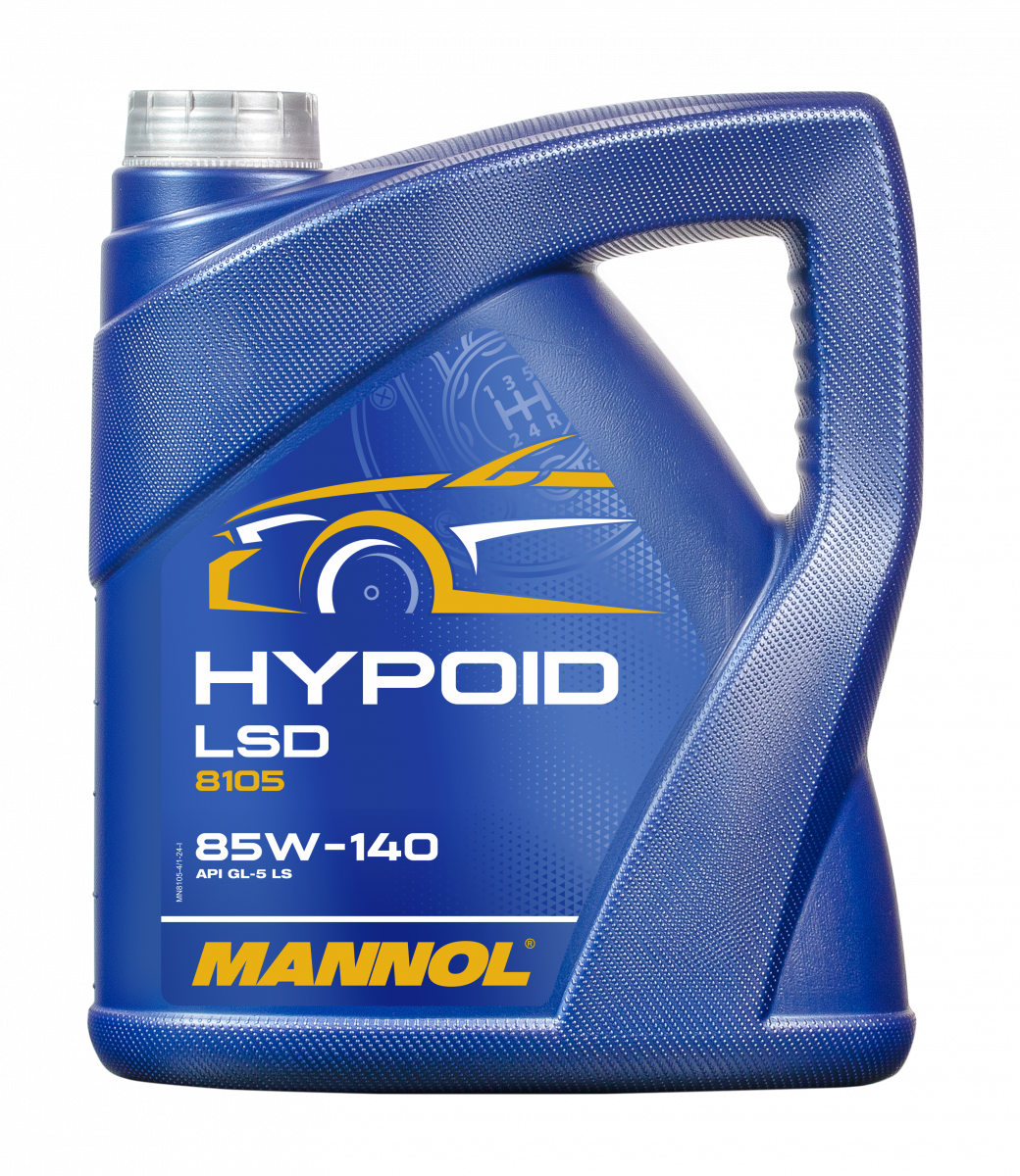 MANNOL Hypoid LSD 85W140 GL-5 8105 4л трансмиссионное масло