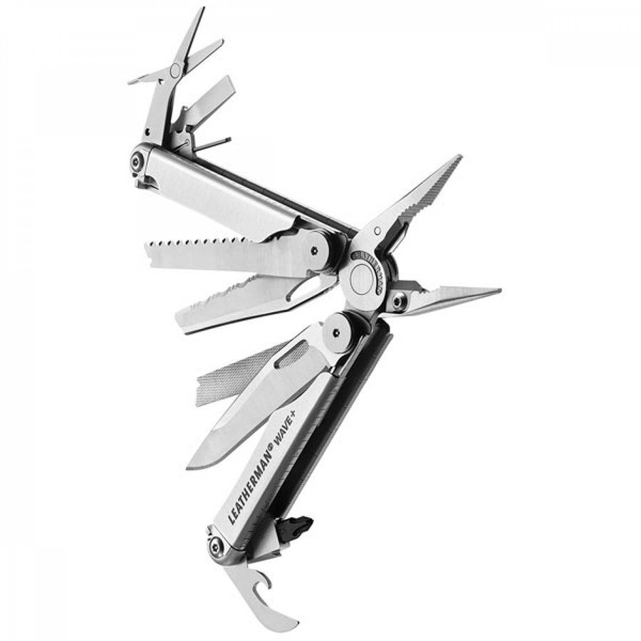 Мультитул LEATHERMAN Wave Plus Stainless 18 инстр.,  7, 4/10 см,  чехол нейлон,  блист.