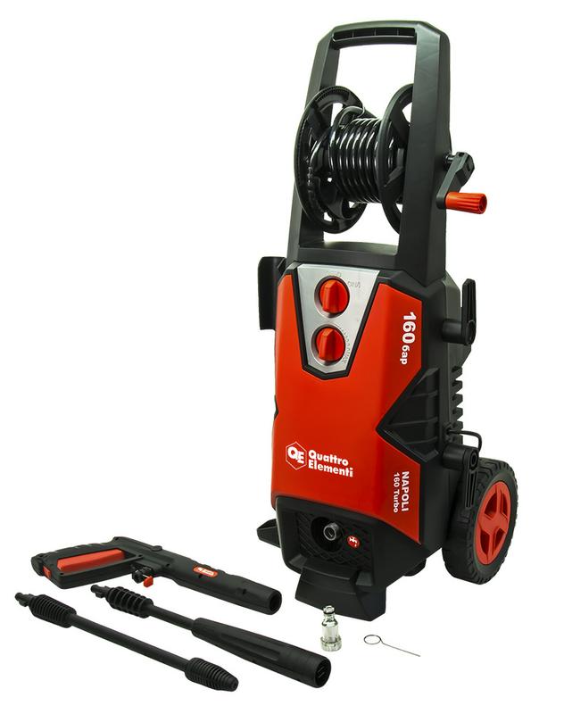 Мойка высокого давления QE VERONA 140 Turbo (1700Вт,  140 бар,  390 л/ч,  шланг 5м.) (916-103)