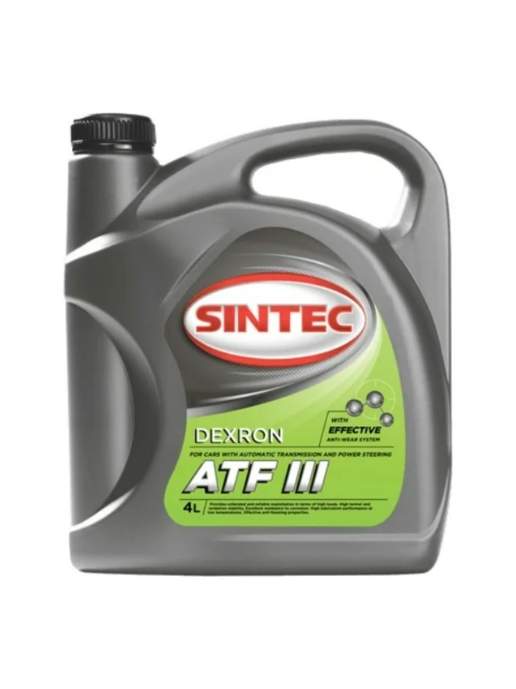 SINTEC ATF III 4L трансмиссионное масло