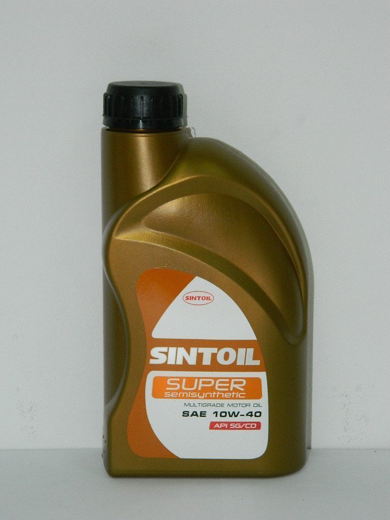 SINTEC SUPER 3000 10W40 API SG/CD 1L полусинтетическое моторное масло