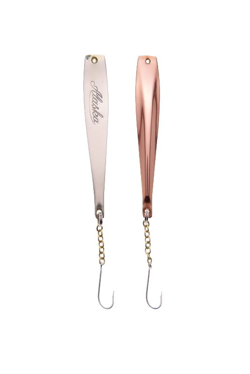 Блесна зимняя PUUSTJARVEN ALASKA 7/9гр. HOP/KUP серебро/медь