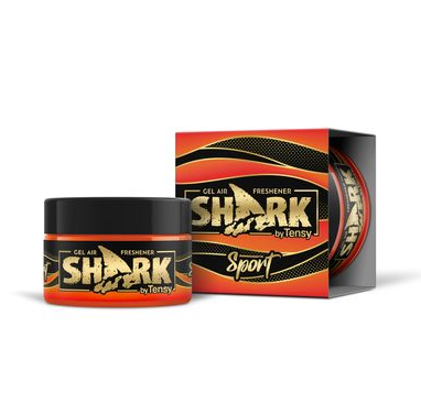 Ароматизатор "Dolce Life" Shark гелевый,  банка "TZ-04" (Спорт)