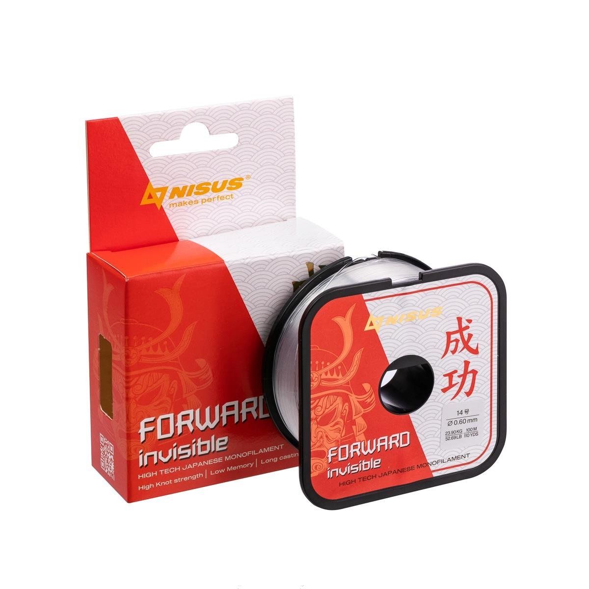 Леска FORWARD Invisible 0, 261mm/300m Nylon Transparent Nisus 