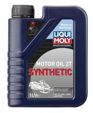 LIQUI MOLY Snowmobil 2T 2-х тактное синтетическое масло для снегоходов 1L 2382 /мотоотдел/