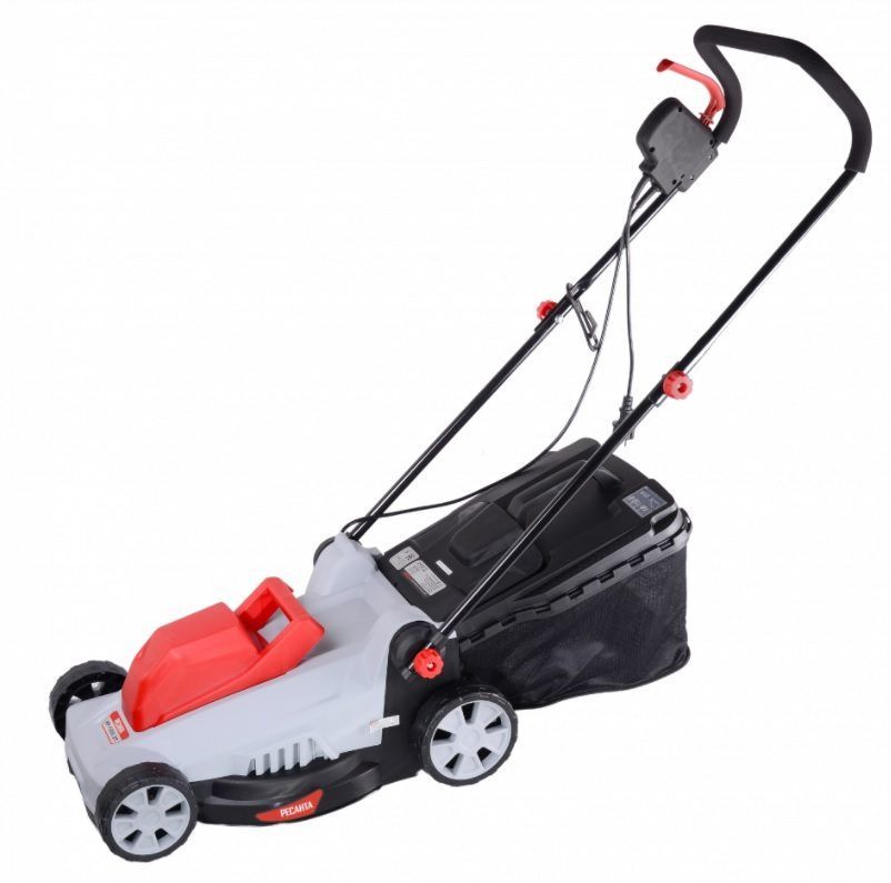 Газонокосилка электрическая Ресанта КР-1500 ЭТ (1500Вт. 38см,  травосборник тканевый 35л. 11, 4кг.) 70/4/13