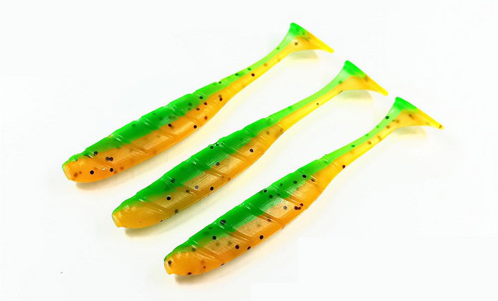Силиконовая приманка RUMBA 8, 5"(216 мм) уп.3 шт.#002 Watermelon