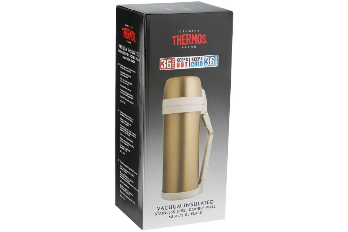 Термос универсальный THERMOS FDH Stainless Steel Vacuum Flask  2, 0л,  нерж.сталь
