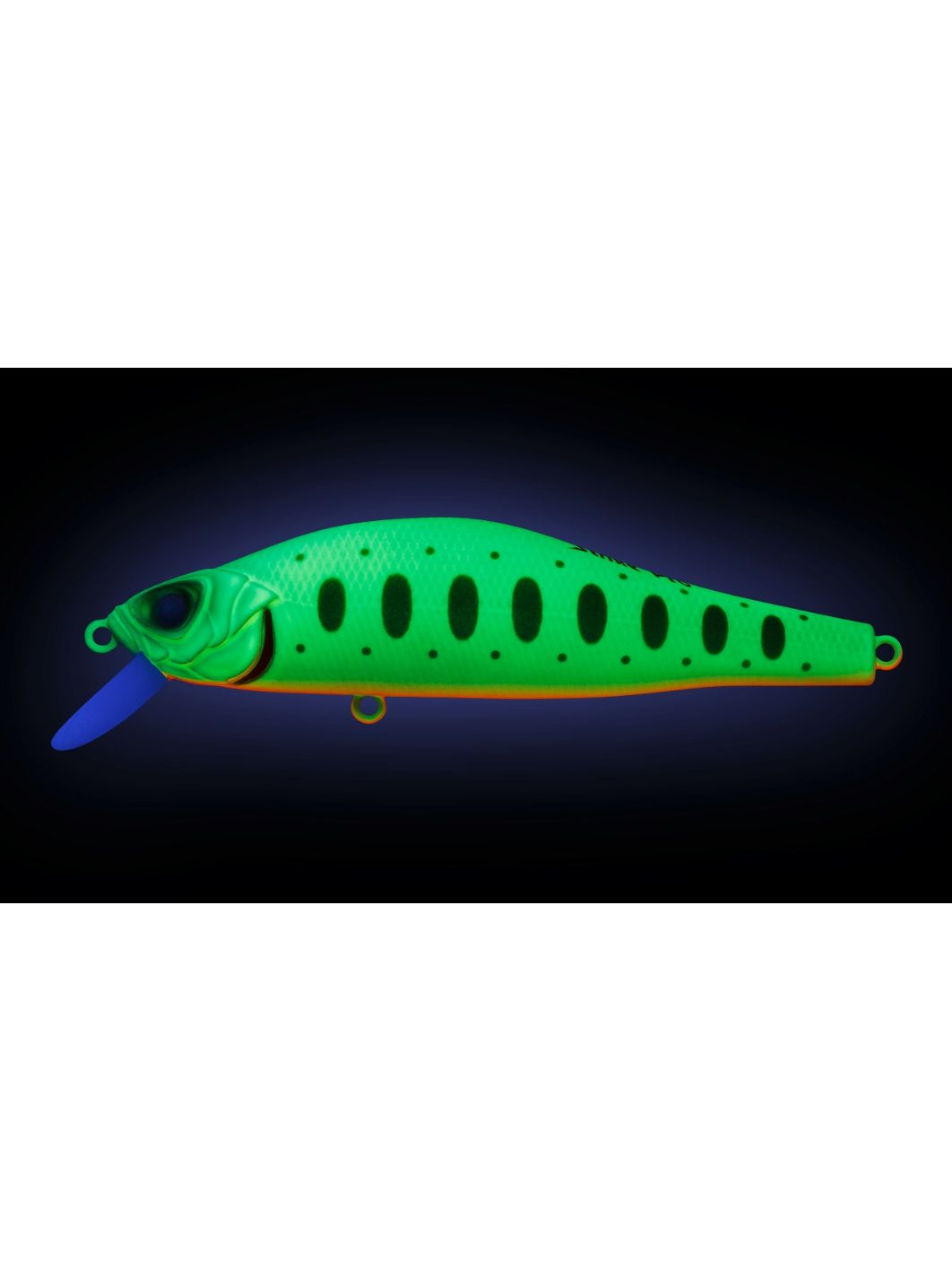Воблер Минноу Strike Pro Archback 100,  100 мм,  20 гр,  Загл. 0, 7м.-1, 5м.,  Нейтральный,  цвет: A178S Lemon Mat Tiger,  (EG-125B-SP#A178FS)