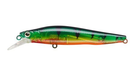 Воблер Минноу Strike Pro IB Minnow JET 95,  95 мм,  13 гр,  Загл. 0, 5м.-1, 2м.,  Тонущий,  цвет: A102G Transparent Perch,  (JS-276#A102G)