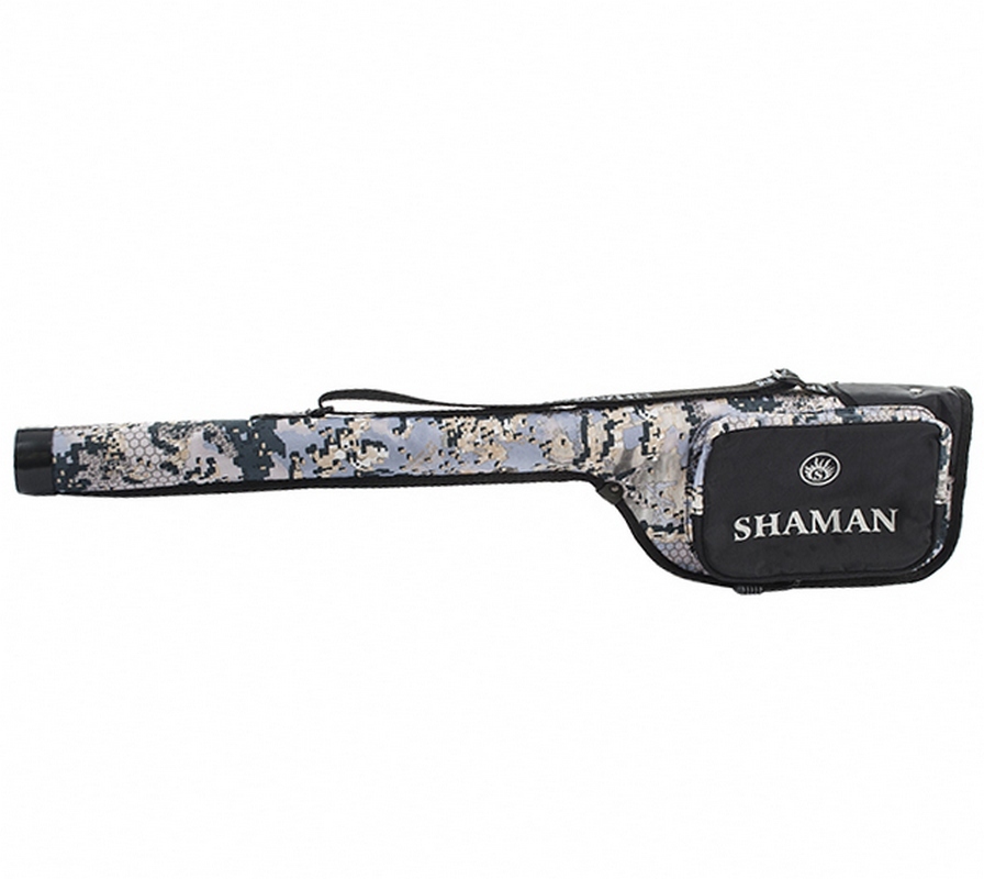 Чехол-тубус для нахлыстовых и зимних удилищ SHAMAN. дл. 80см. (открыт. местность)