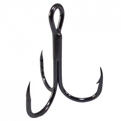 Тройник JIG IT Round bend treble hooks,  10 шт/уп. №12