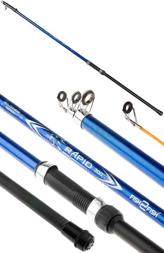 Удилище телескоп стекло д/с Fish2Fish Rapid New (10-40) 6, 0 м Blue