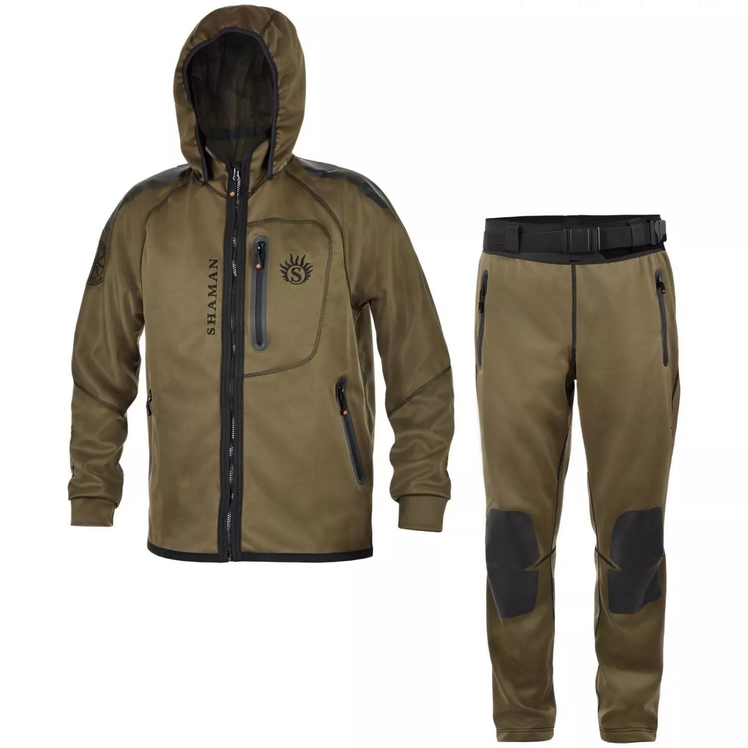 Костюм мужской "Tracker II",  softshell,  оливковый/olive (56-58/188) м