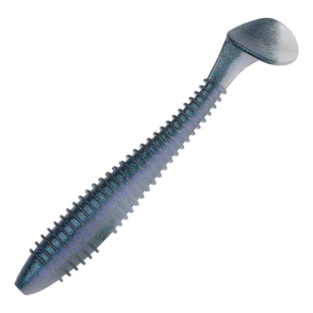 Приманка съедобная Keitech Swing Impact FAT 4.3" EA#22 Electric Silver Shiner