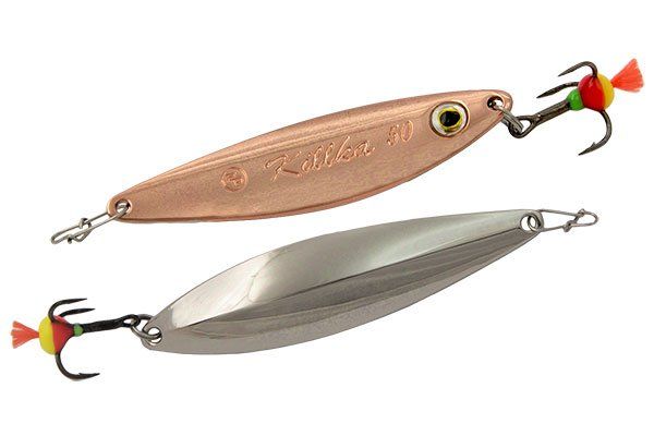 Блесна вертикальная ECOPRO Killka,  70мм,  18г,  S/G