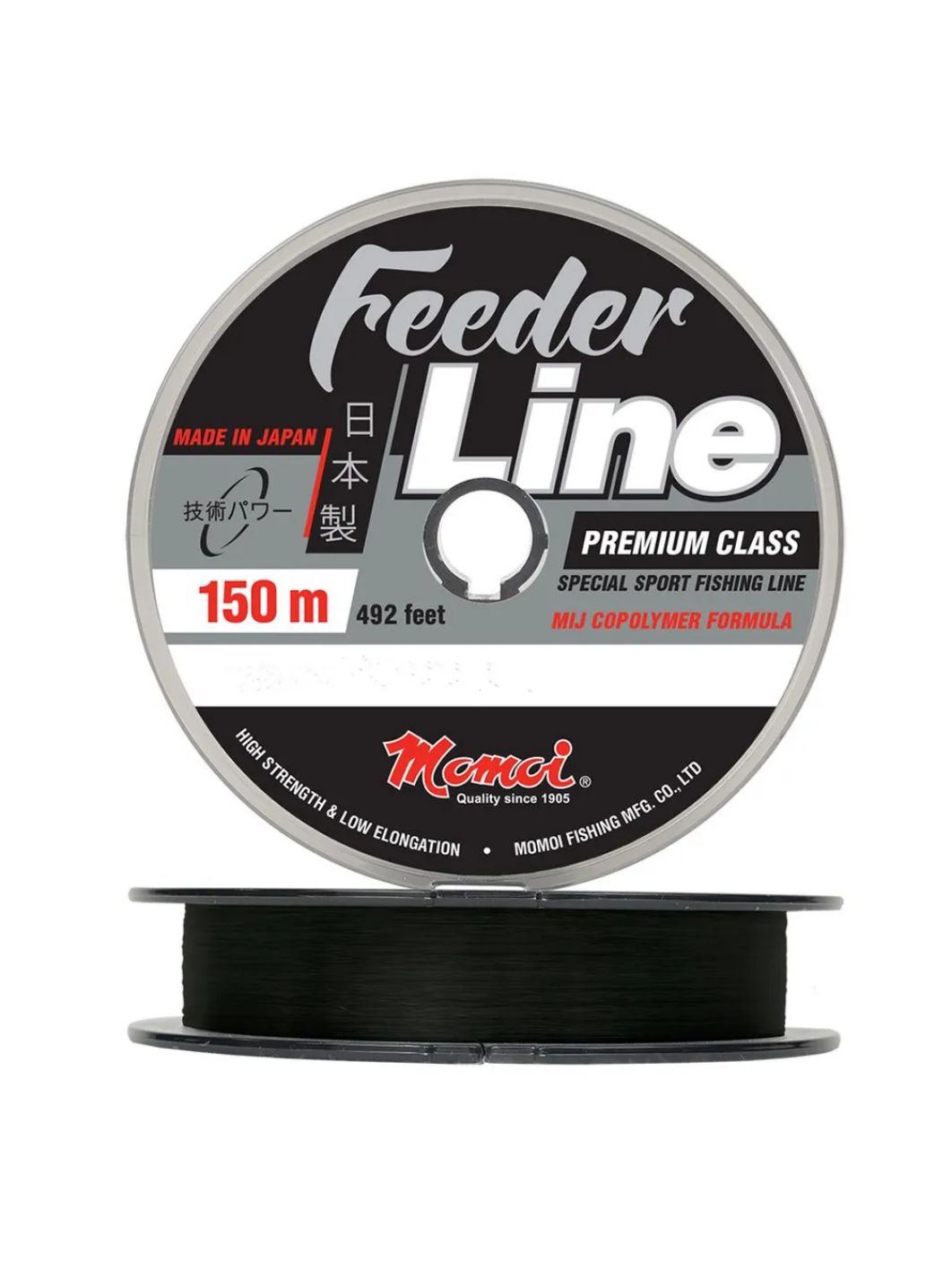 Леска Feeder Line 0.23 мм 5, 5кг 150м черная (шт) 