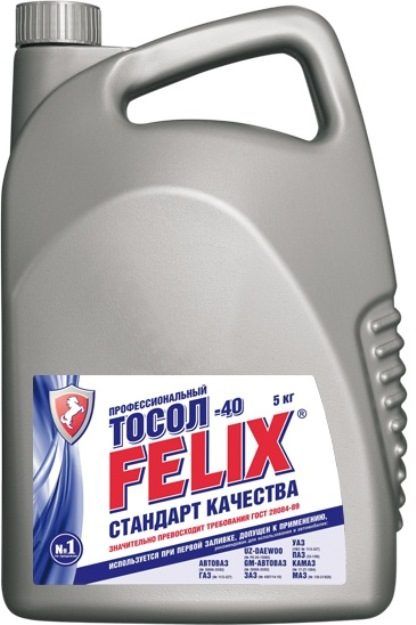 Тосол FELIX Стандарт Качества -45 5кг.