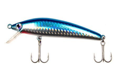 Воблер ASARI Catch Minnow 90mm (#01 Silver Blue)