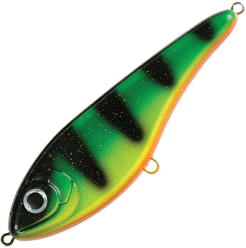 Воблер Джеркбейт Strike Pro Buster Jerk Sinking,  150 мм,  75 гр,  Загл. 0, 5м.-4, 0м.,  Тонущий,  цвет: C029F Fire Tiger,  (EG-048#C029F)