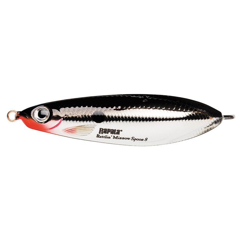 Блесна незацепляйка Rapala Minnow Rattlin Spoon 08 /CH