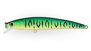 Воблер Минноу Strike Pro Arc Minnow 120SP,  12 мм,  18, 3 гр,  Загл. 0, 5м.-0, 6м.,  Нейтральный,  цвет: GC01S Mat Tiger,  (EG-136-SP#GC01S)