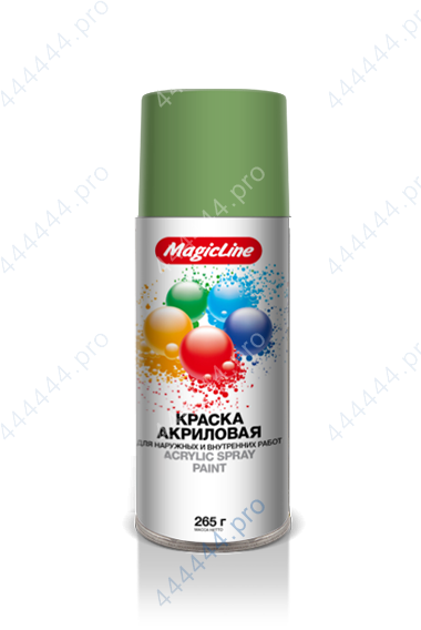 Краска MAGIC LINE RAL 6011 Оливковая 265гр
