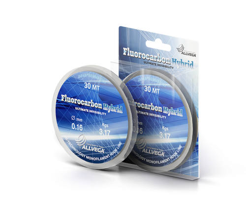 Леска ALLVEGA "FLUOROCARBON Hybrit" 0, 10мм (30м) (1, 30кг) LFH3010