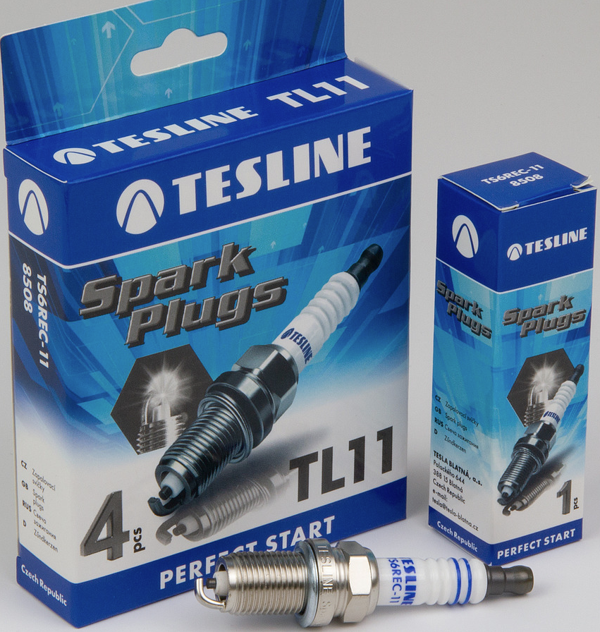 Свечи TESLINE TS6REC-11 ВАЗ 2110 16кл.инж. (TL11) (4шт.к-т)