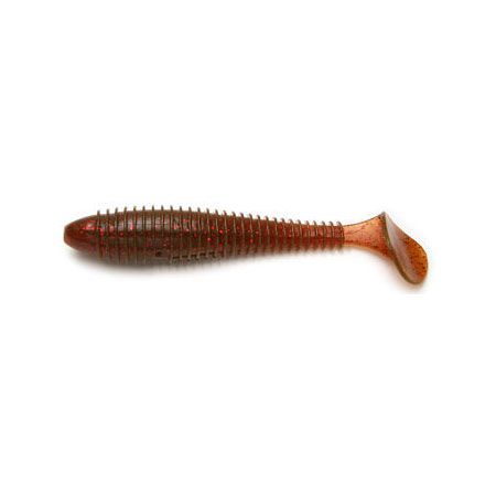 Приманка съедобная Keitech Swing Impact FAT 5.8" PAL #07 Motor Oil Red Flake