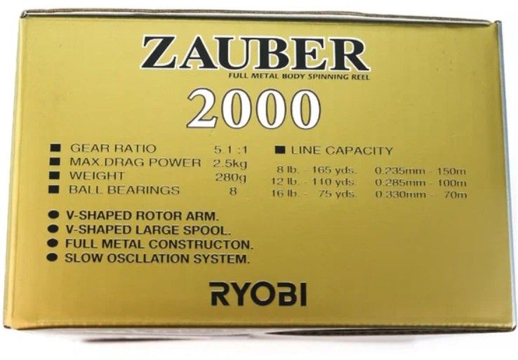 Катушка RYOBI Zauber 2000